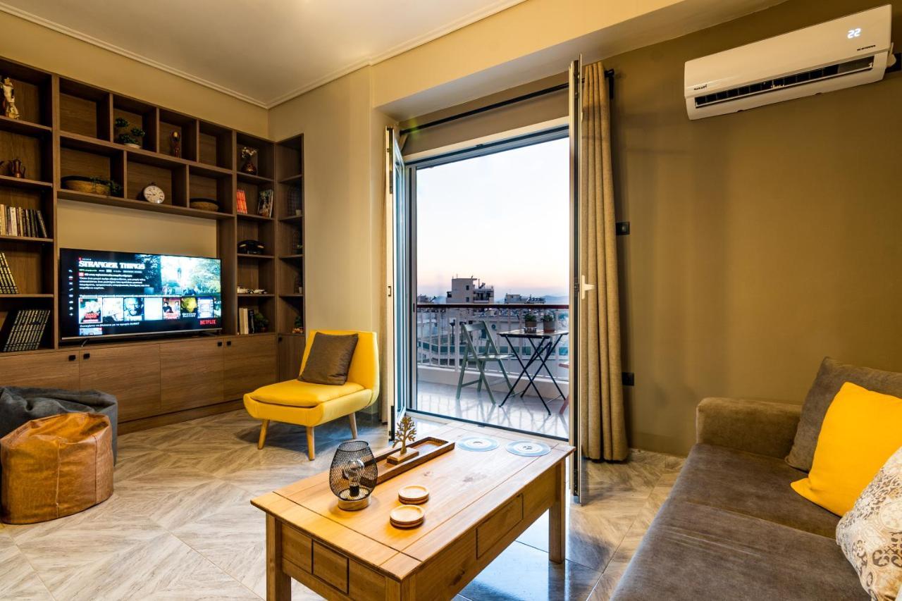 Vintage Apartment In Athens-Zografou Atenas Exterior foto