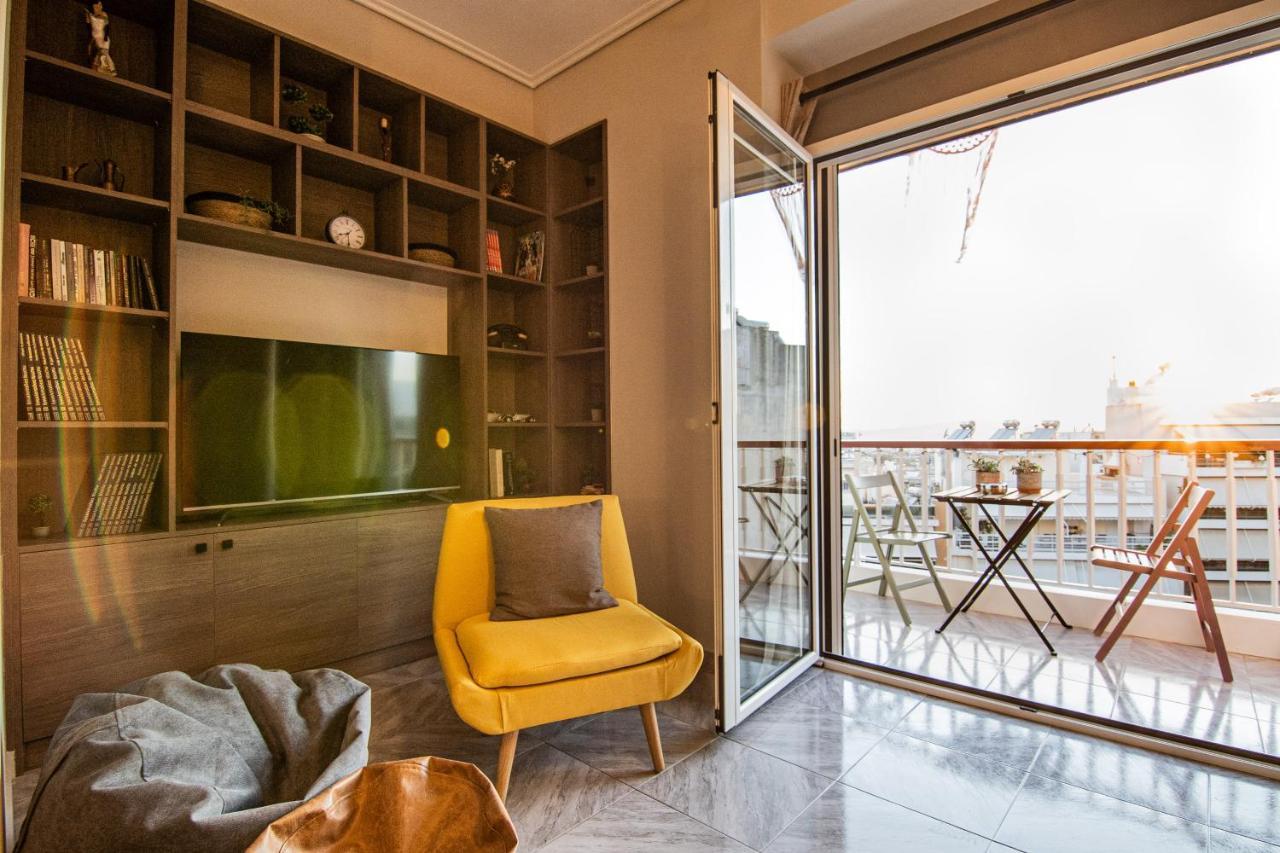 Vintage Apartment In Athens-Zografou Atenas Exterior foto