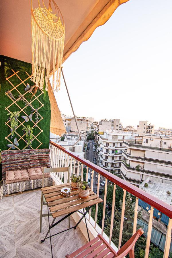 Vintage Apartment In Athens-Zografou Atenas Exterior foto